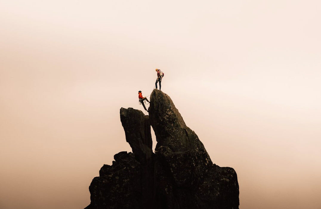 person facing challenge